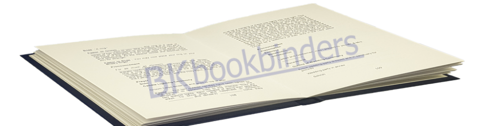 BK Bookbinders – Black & White Printing 1 BK Bookbinders - Black & White Printing 1